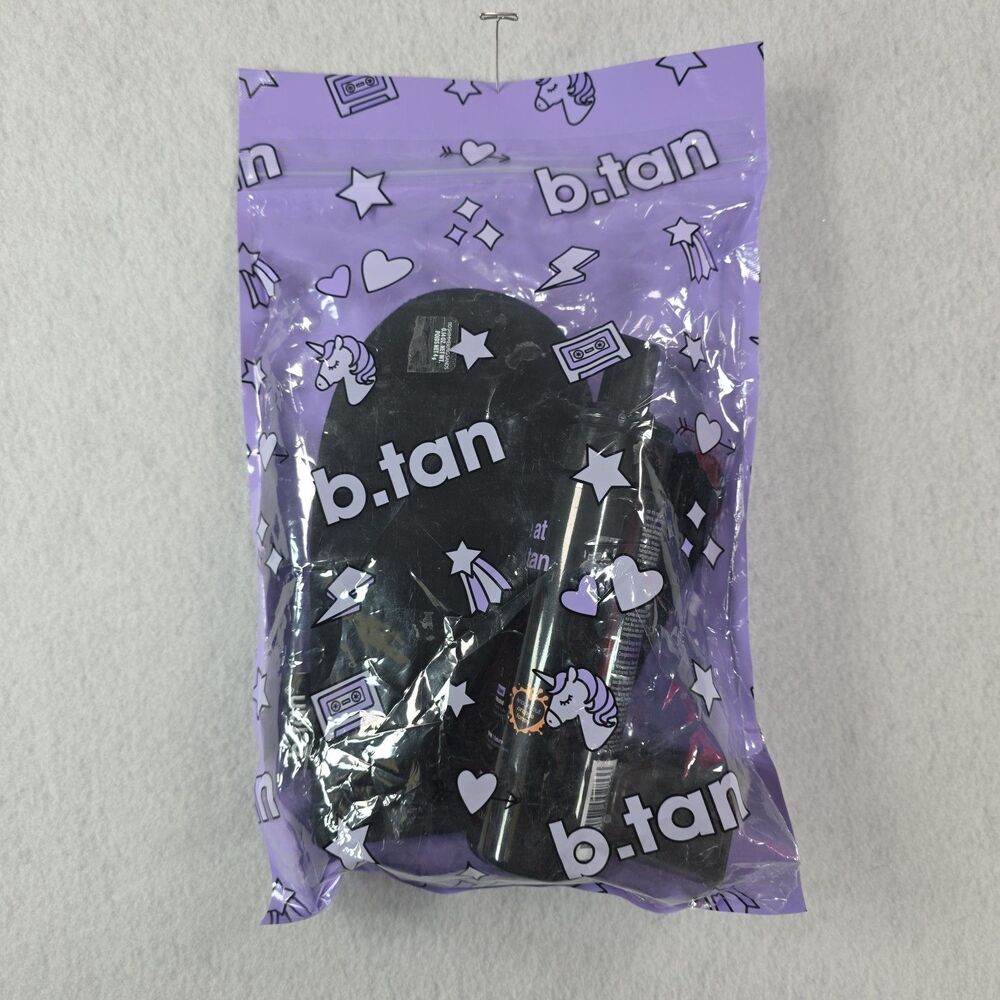 b Tan Lovers Bundle Self Tan Mousse Face & Body Tan Mist & Mitt NIP